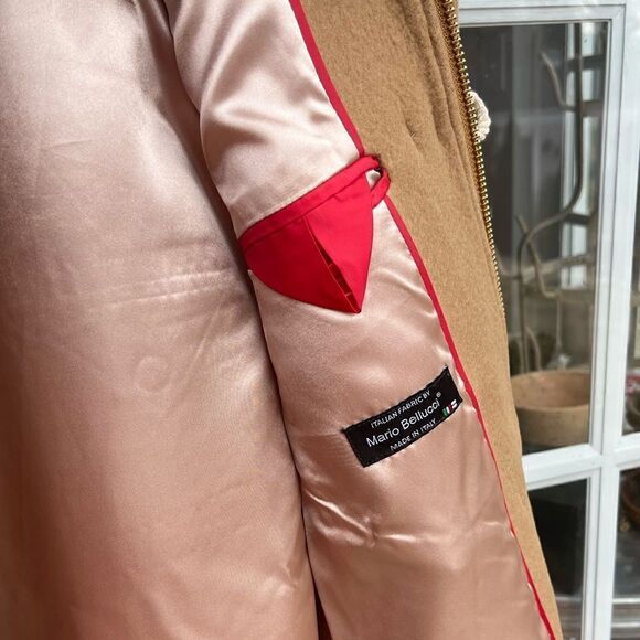 J Crew Collection Italian Blanket Wool Cashmere Fabric Toggle Coat NWT $550 - Picture 5 of 11